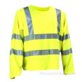 Reflective Safety Shirt, Made of 100% Polyester PU Coated Fabric